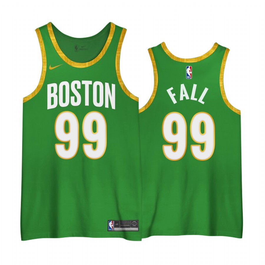Men's Boston Celtics Tacko Fall #99 City Edition 3.0 2020-21 Jersey 2401PVYR